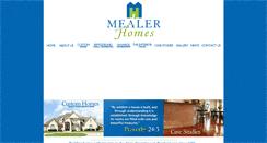 Desktop Screenshot of mealerhomes.com